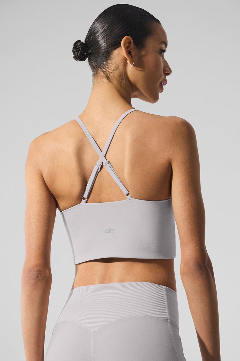 Sujetador Deportivo Alo Yoga Washed Alosoft Highlight Mujer Grises Azules | Mexico  KRF-615427