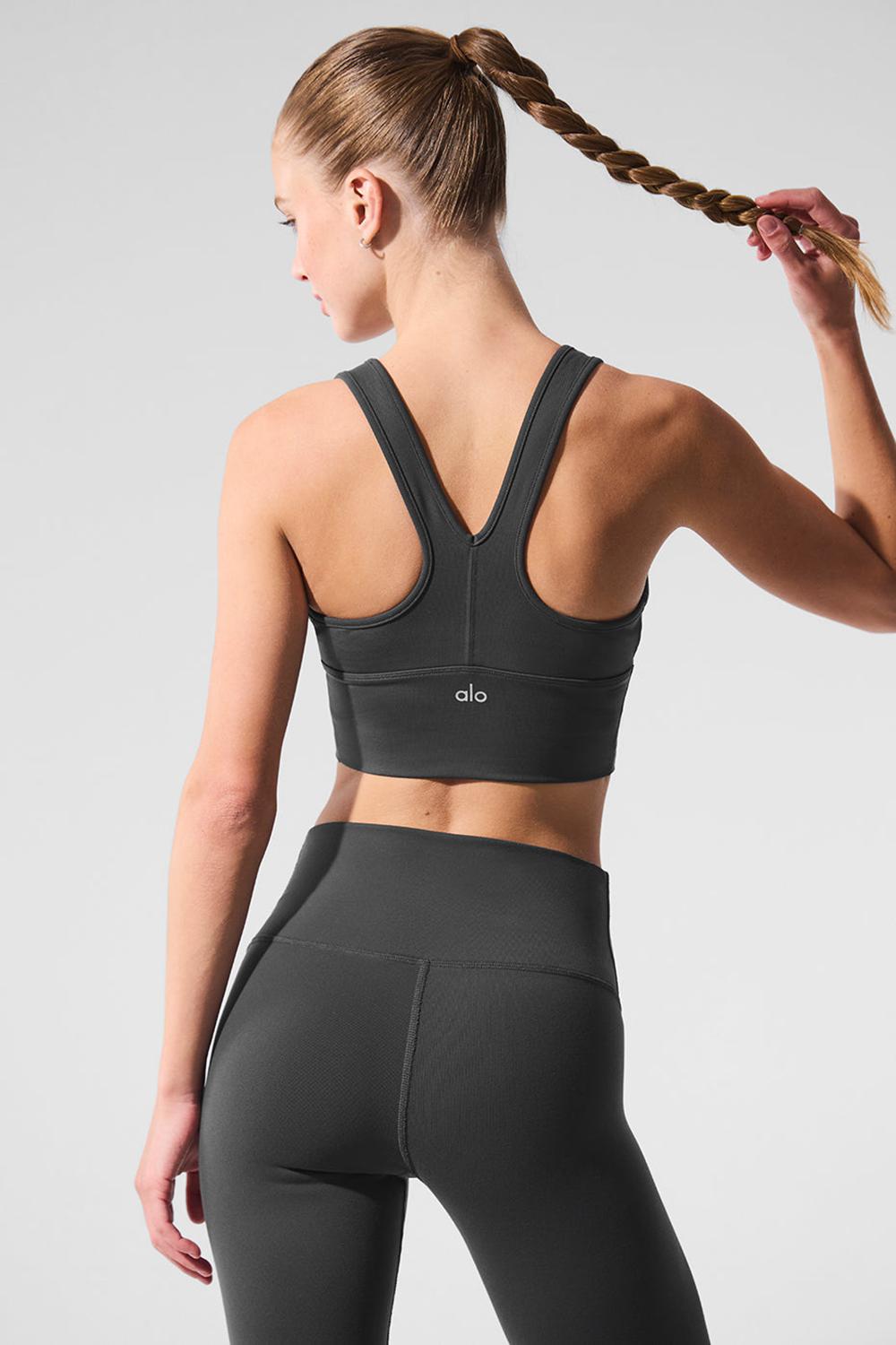 Sujetador Deportivo Alo Yoga Wild Thing Mujer Anthracite | Mexico  KBQ-915687