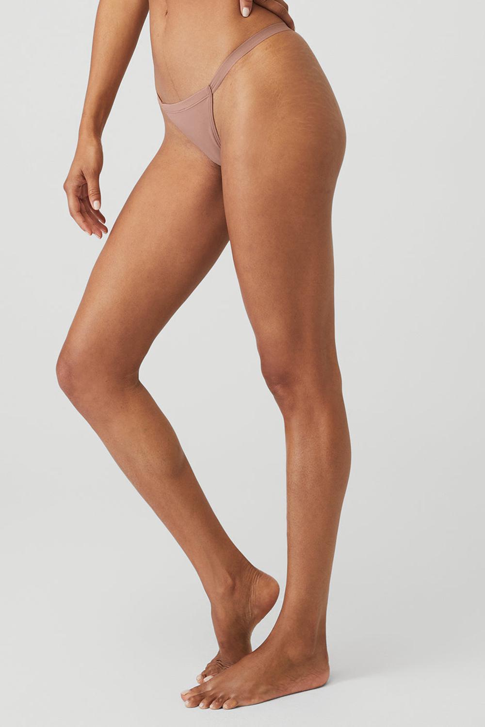 Tanga Alo Yoga Airbrush Invisible String Mujer Smoky Quartz | Mexico  DOG-437259