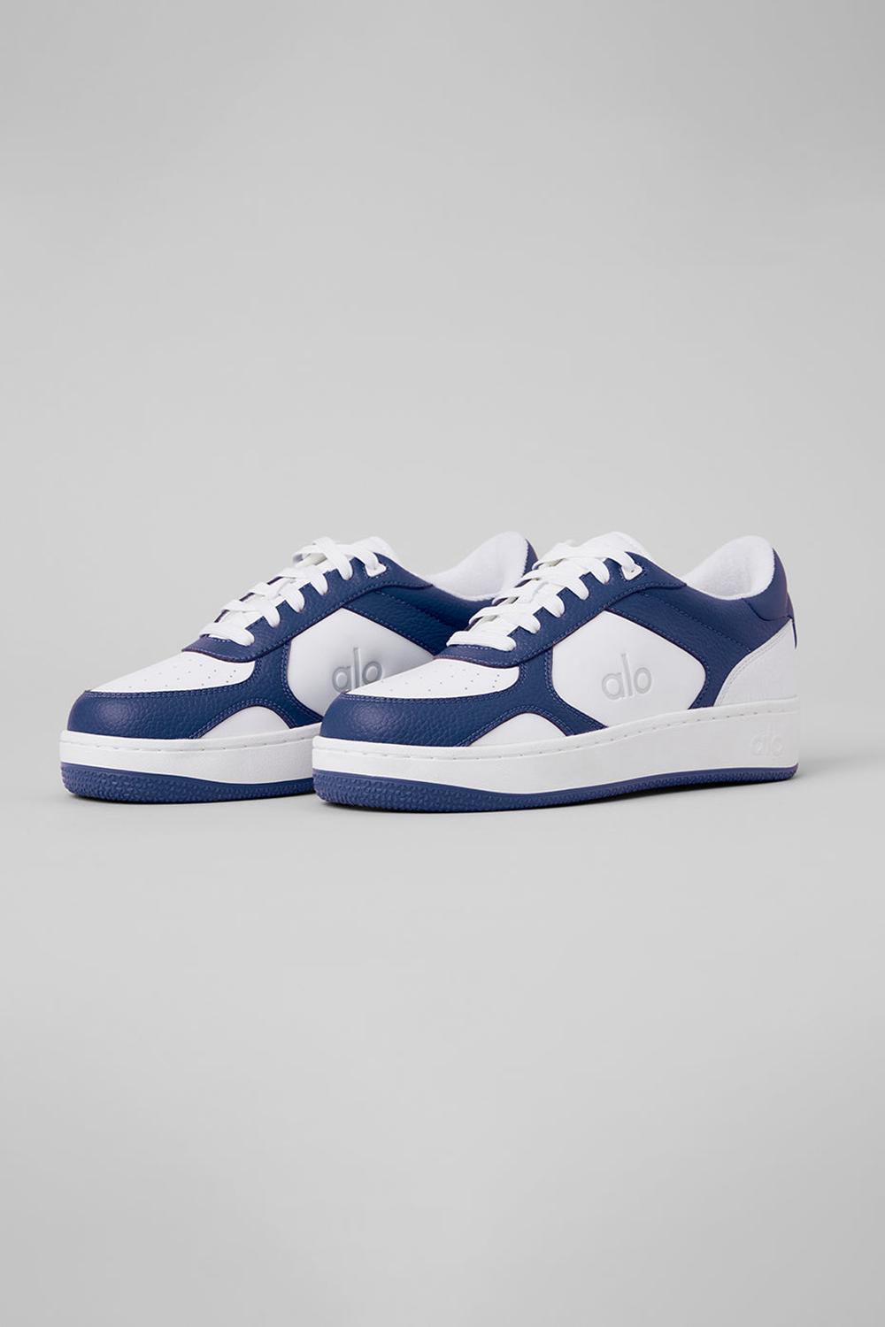 Tenis Alo Yoga Recovery Mode Hombre Azul Marino Blancos | Mexico  TUC-168307