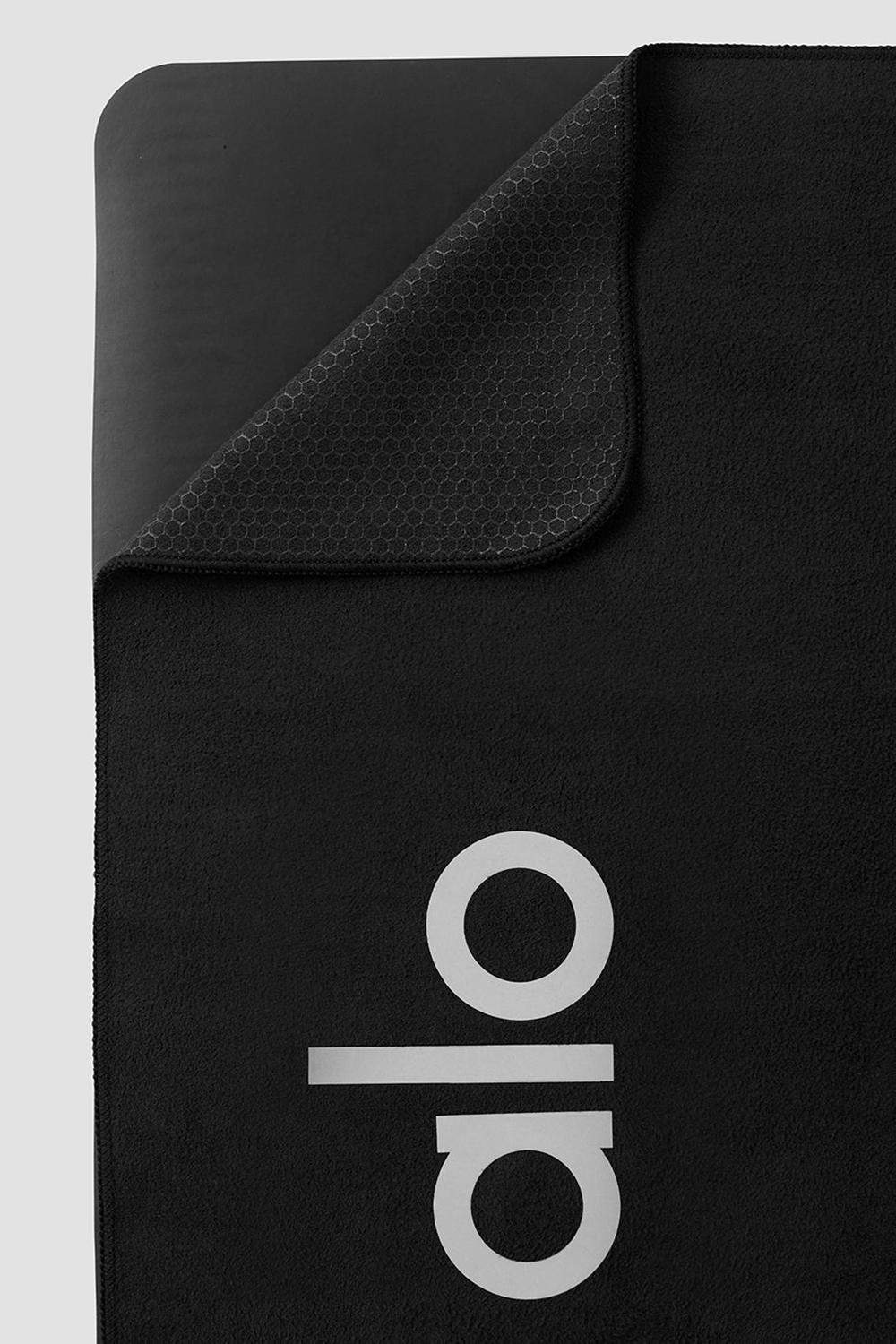 Toalla Alo Yoga Grounded No-Slip Mujer Negros | Mexico  LQH-490716