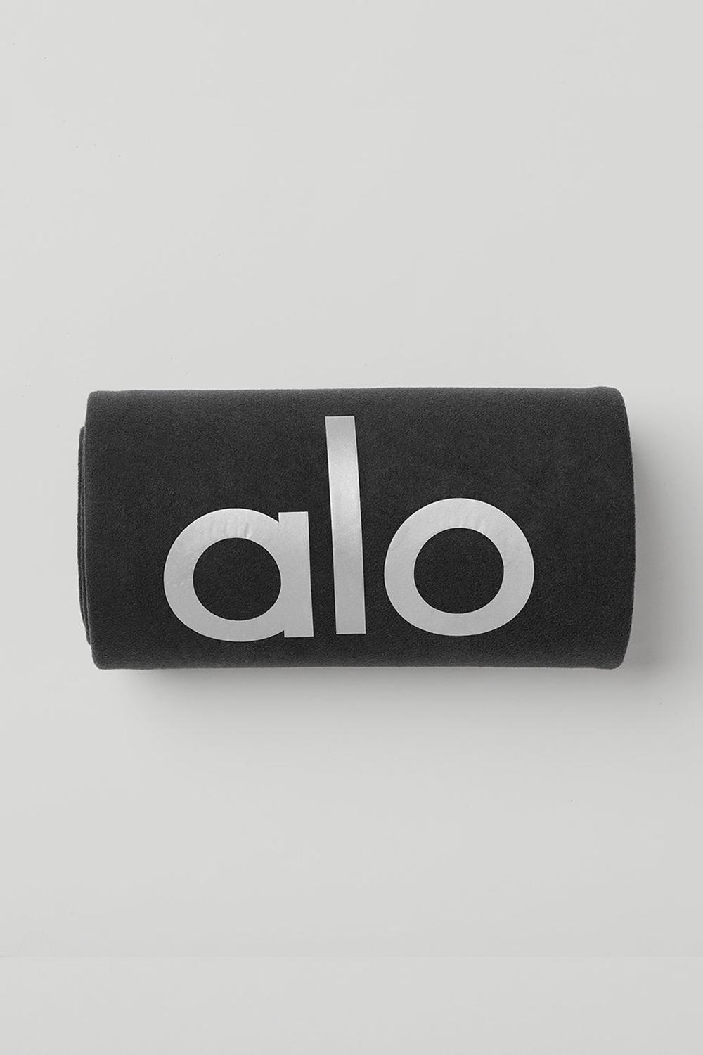 Toalla Alo Yoga Grounded No-Slip Mujer Negros | Mexico  LQH-490716