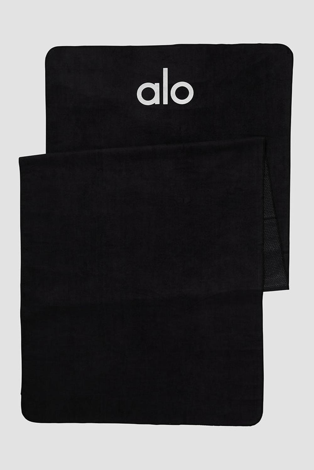 Toalla Alo Yoga Grounded No-Slip Mujer Negros | Mexico  LQH-490716