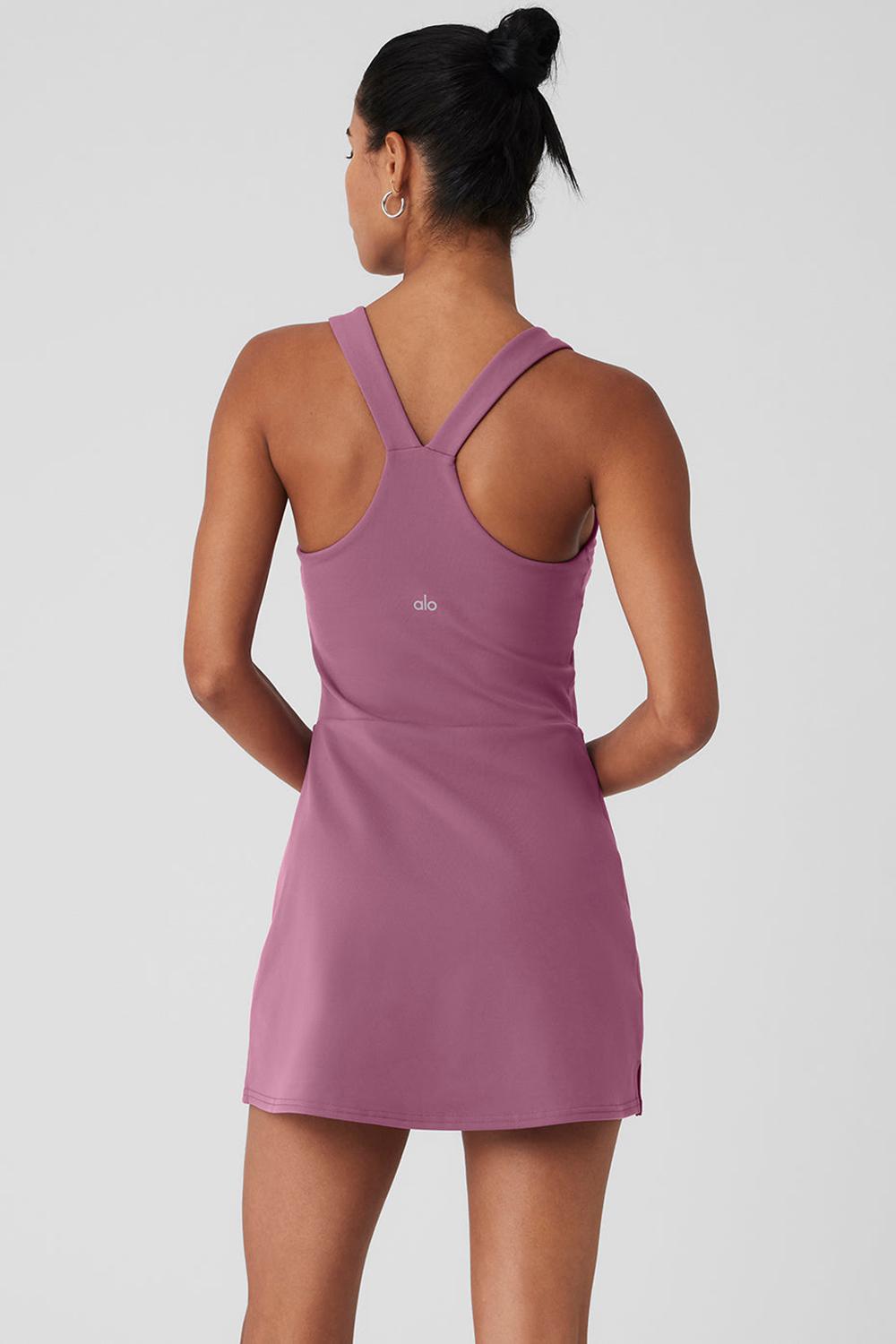 Vestido Alo Yoga Airbrush Real Mujer Soft Mulberry | Mexico  GUX-538264