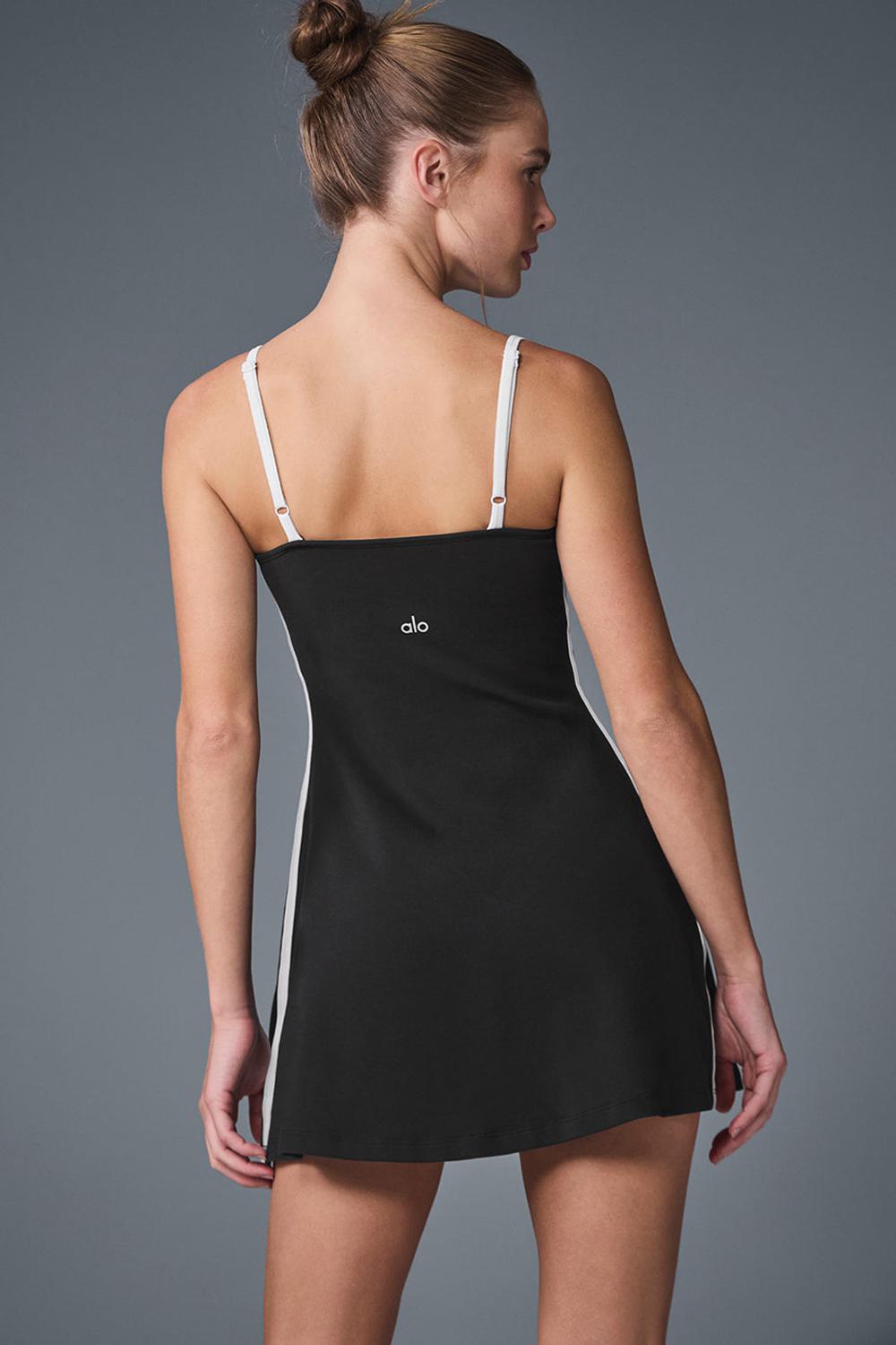 Vestido Alo Yoga Airbrush Streamlined Mujer Negros Blancos | Mexico  EPV-367054