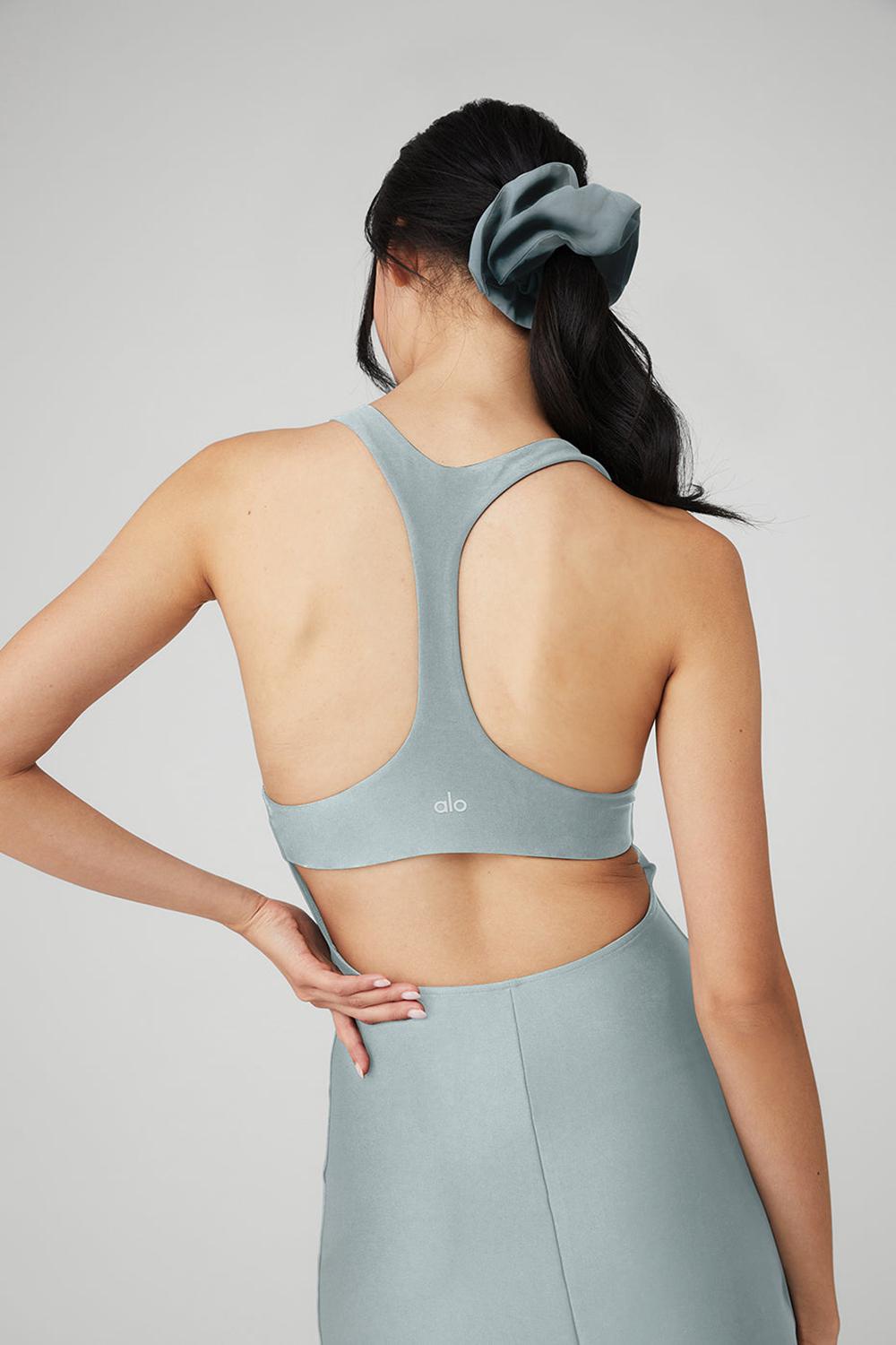 Vestido Alo Yoga Airlift Fly Mujer Grises | Mexico  TKM-106273
