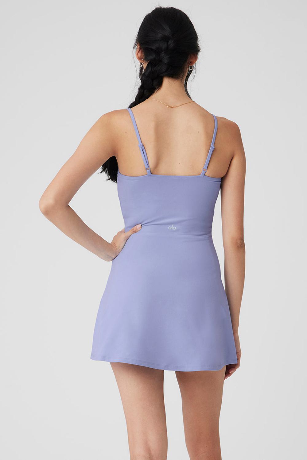 Vestido Alo Yoga Alosoft Courtside Tennis Mujer Azules | Mexico  WAB-170982