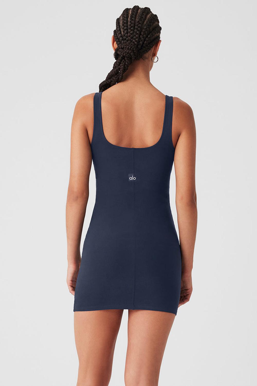 Vestido Alo Yoga Alosoft Head Start Mujer Azul Marino | Mexico  WYU-639128