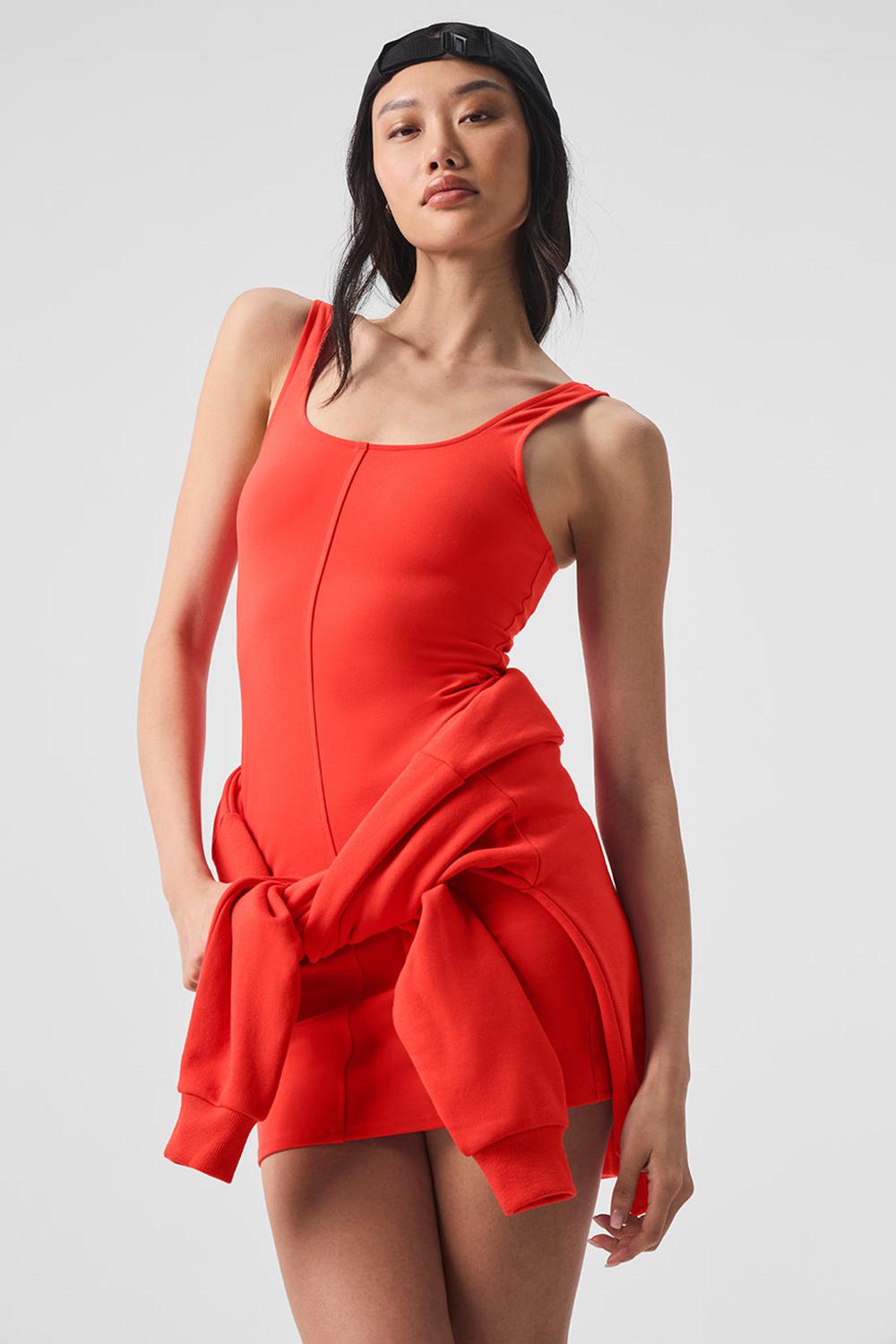 Vestido Alo Yoga Alosoft Head Start Mujer Rojos | Mexico  VZT-463852