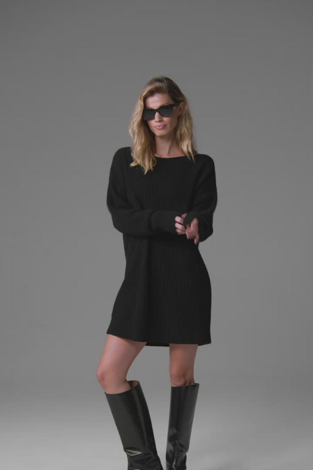 Vestido Alo Yoga Cashmere Plush Waffle Mujer Mushroom Heather | Mexico  MHB-018253