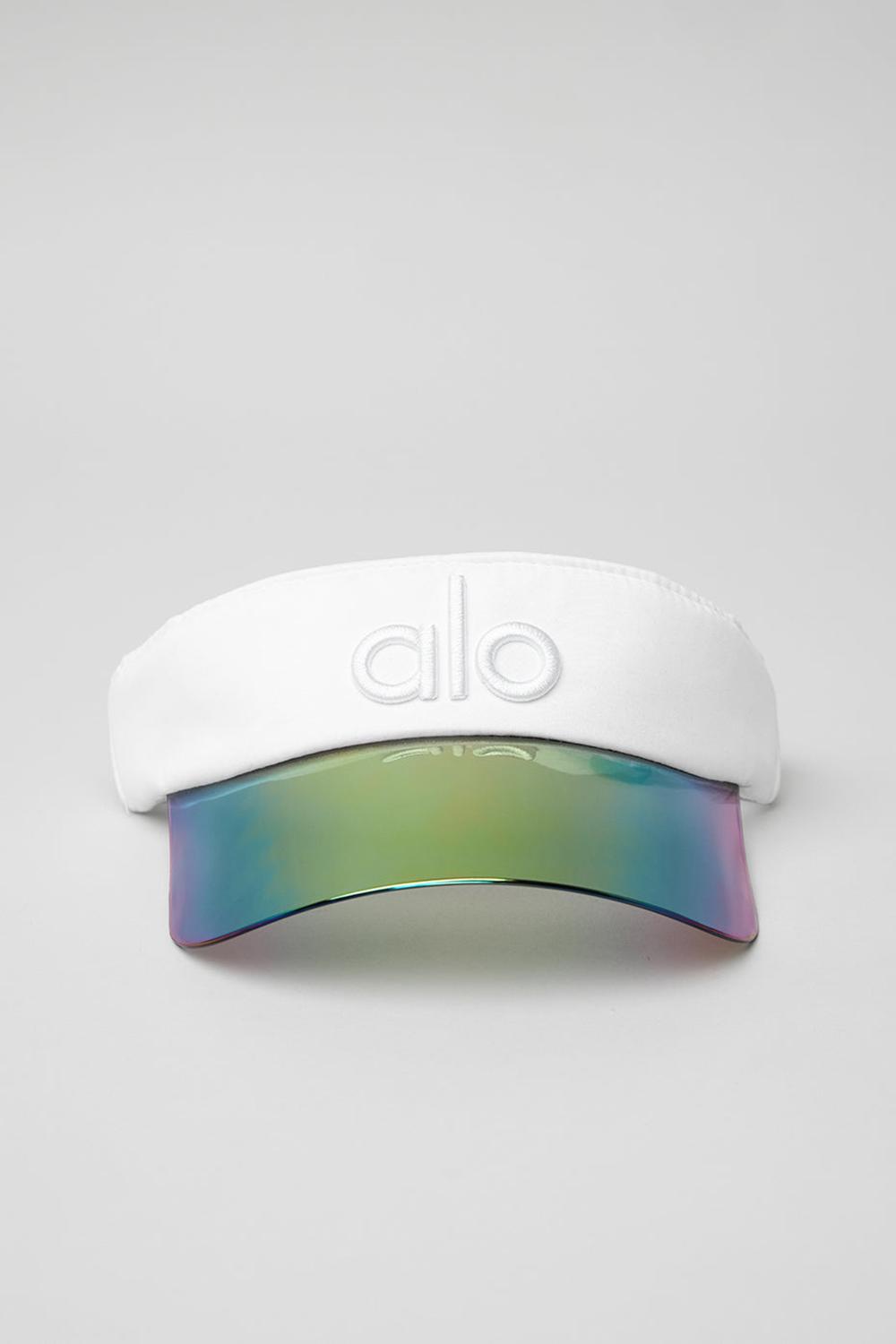 Visor Alo Yoga Airlift Solar Mujer Blancos | Mexico  CQJ-091735