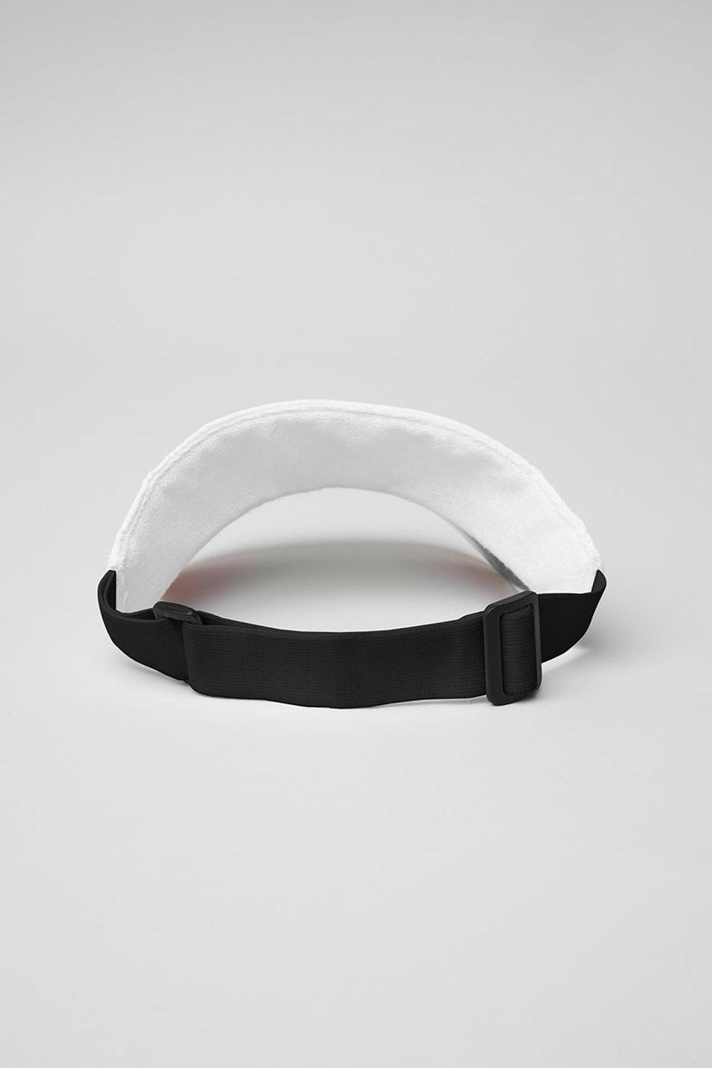 Visor Alo Yoga Airlift Solar Mujer Blancos | Mexico  CQJ-091735