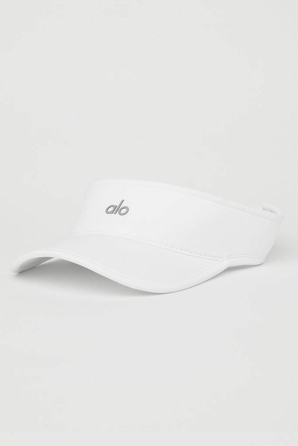 Visor Alo Yoga Performance Eclipse Hombre Blancos | Mexico  TPC-024687