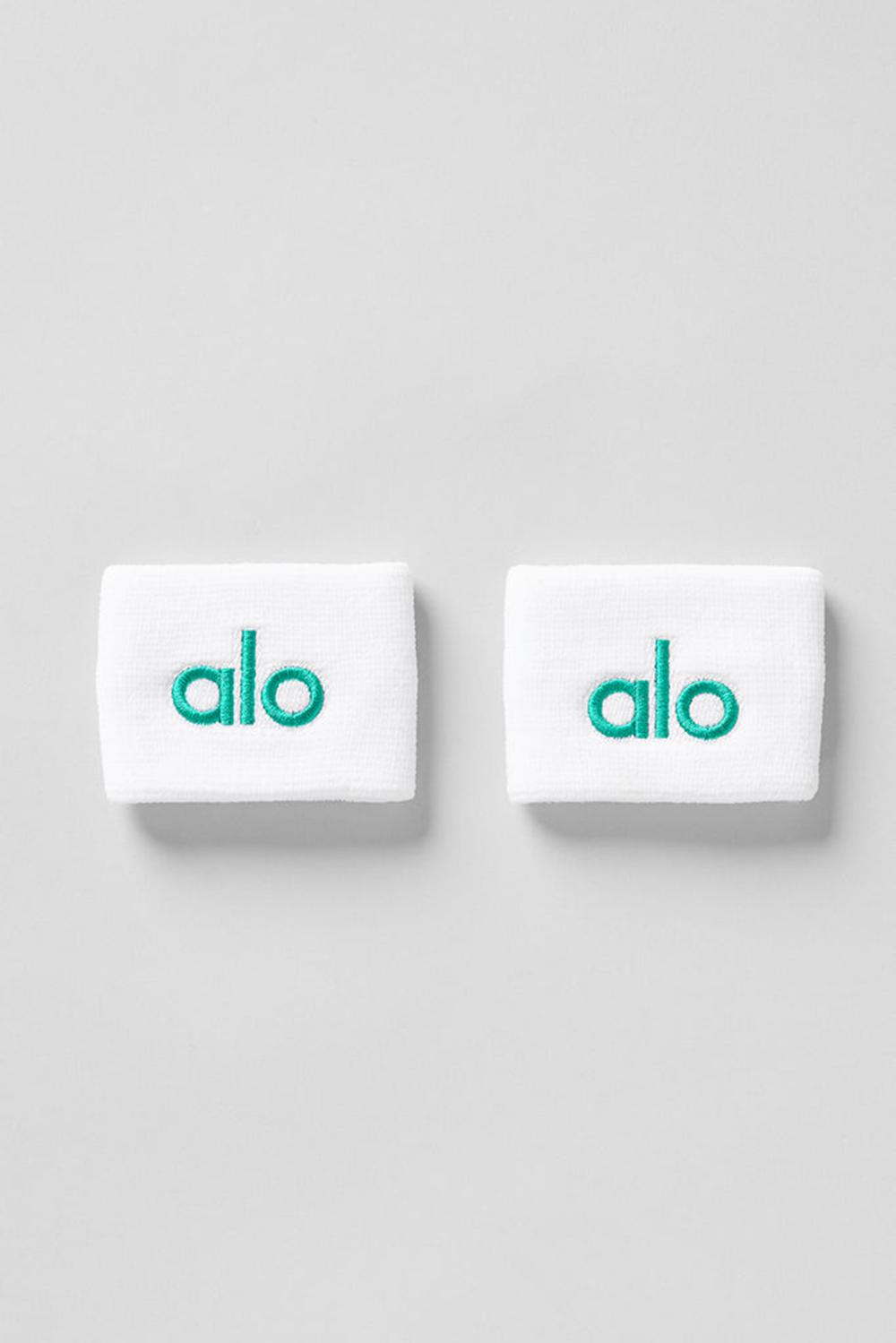 Wristband Alo Yoga Glow (2-Pack) Hombre Blancos Verdes | Mexico  IMO-796812