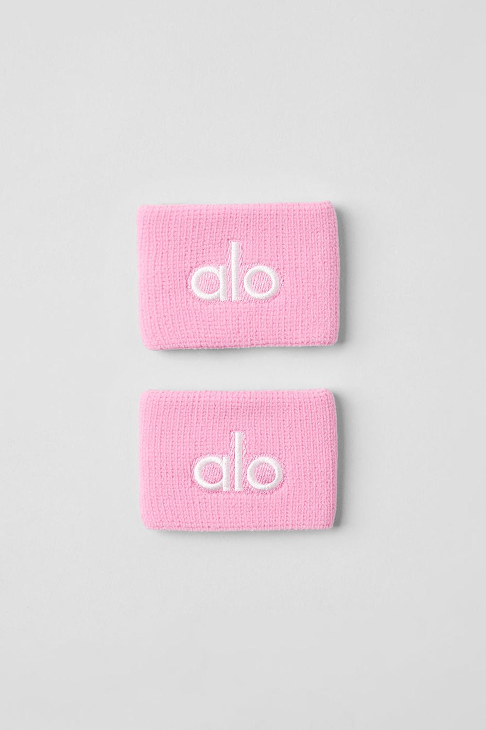 Wristband Alo Yoga Glow (2-Pack) Hombre Rosas Blancos | Mexico  OIG-543790