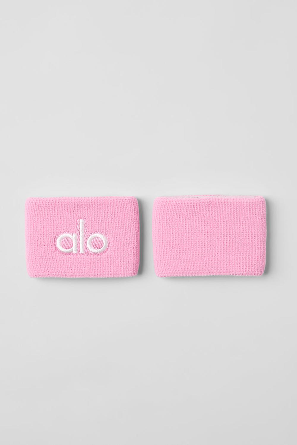 Wristband Alo Yoga Glow (2-Pack) Hombre Rosas Blancos | Mexico  OIG-543790